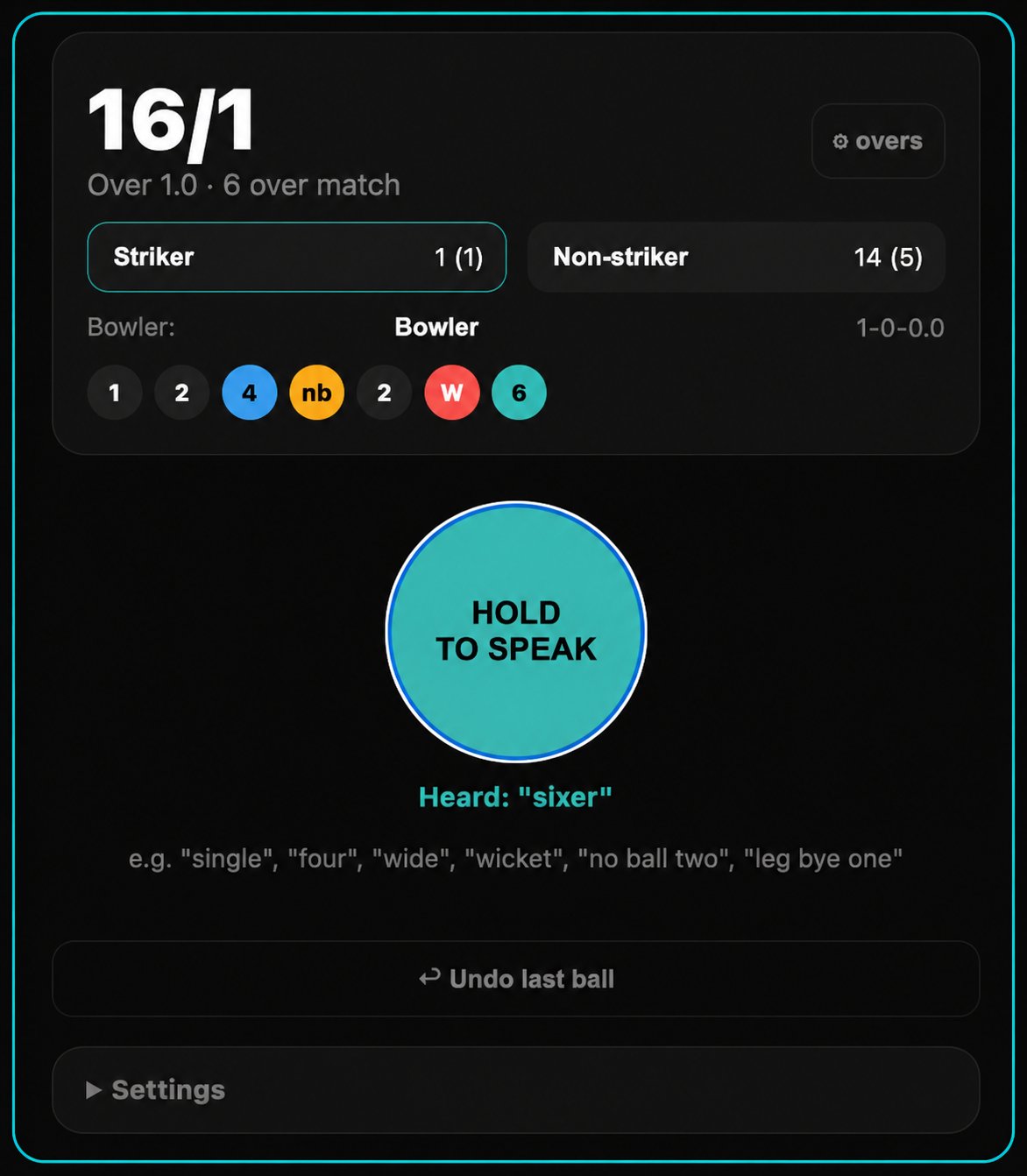 Voice scoring